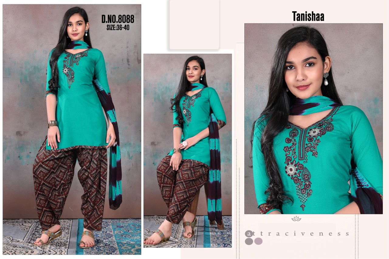 Tanishaa 8088 Readymade Suits Kids Catalog
